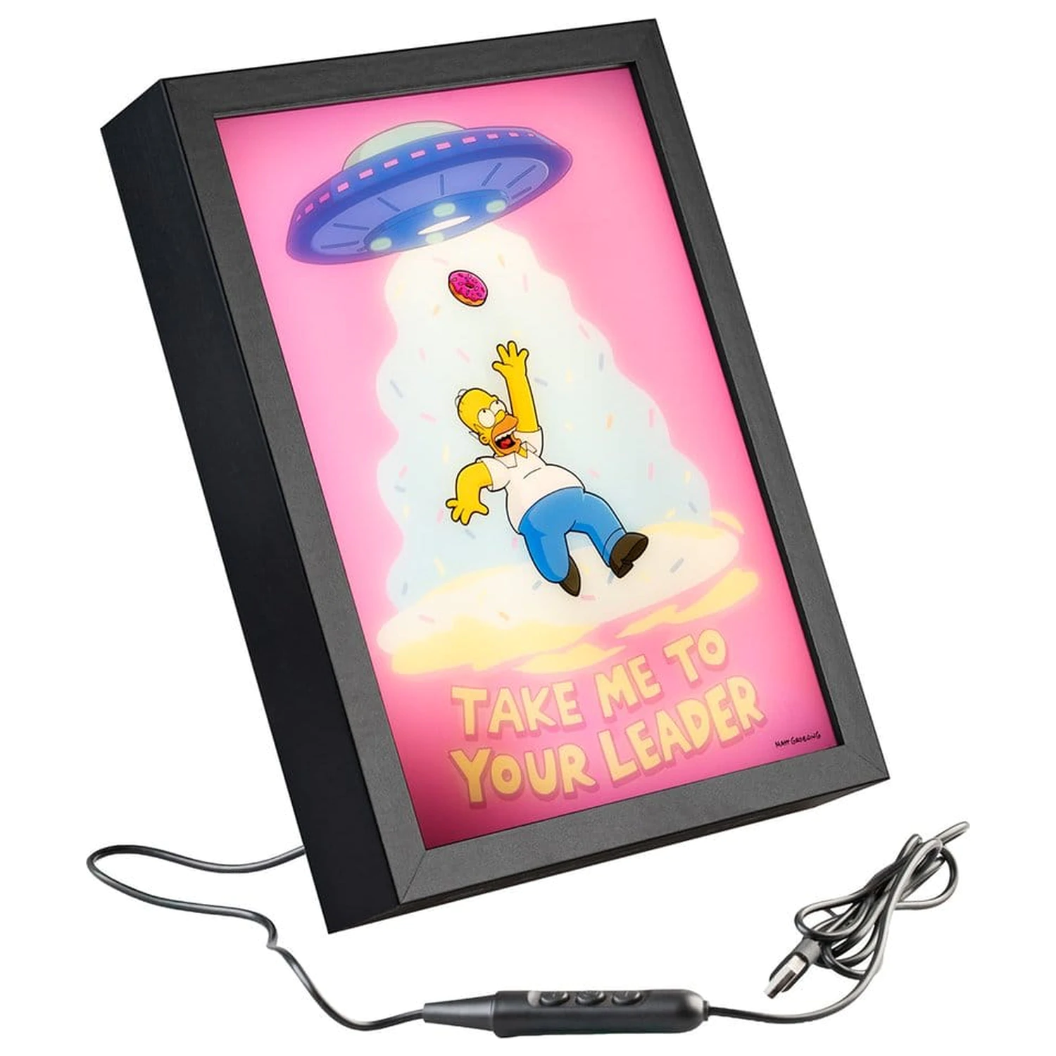 The Simpsons Framed LED Poster 20 x 28 cm product photo