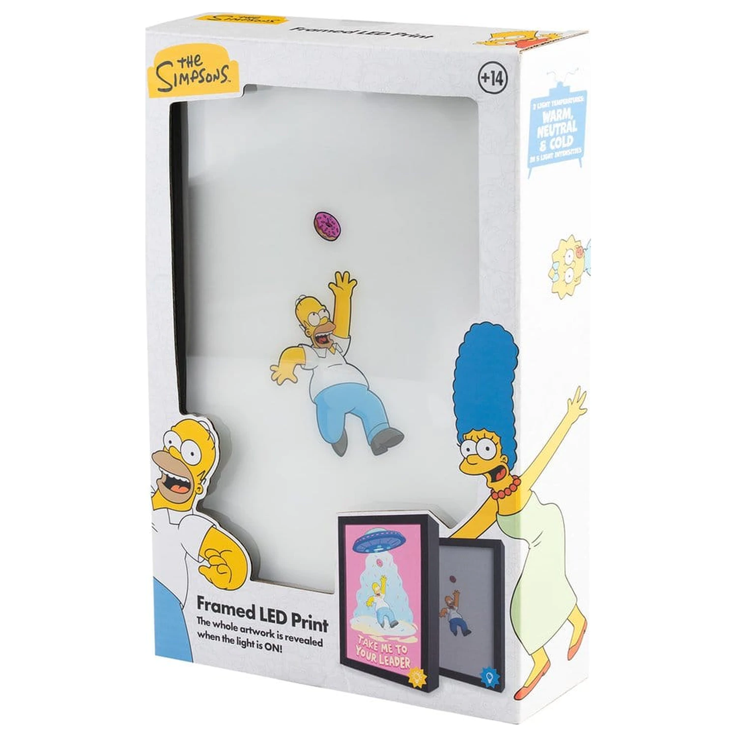 The Simpsons Framed LED Poster 20 x 28 cm product photo