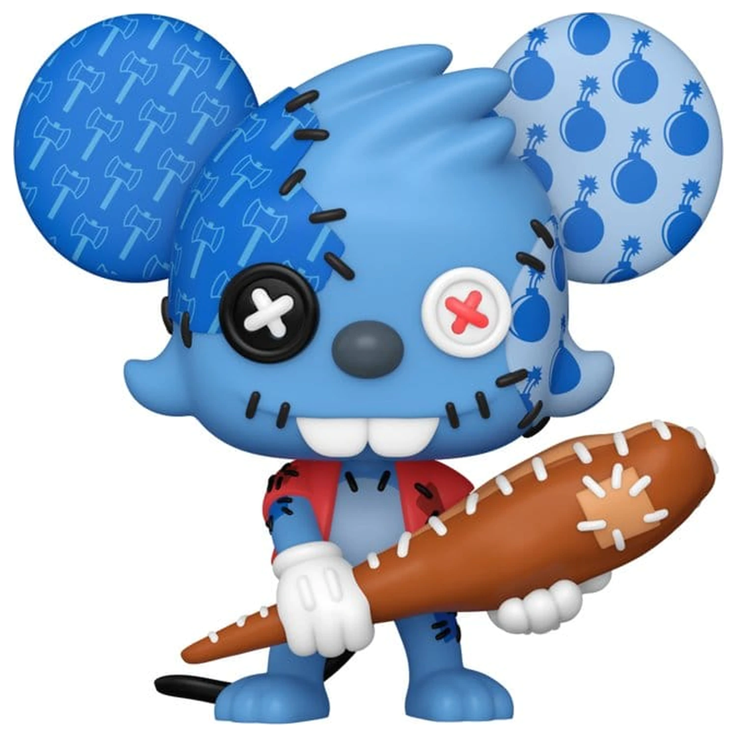 The Simpsons Funko POP! Animation Vinyl Figure Itchy Patchwork 9 cm product photo