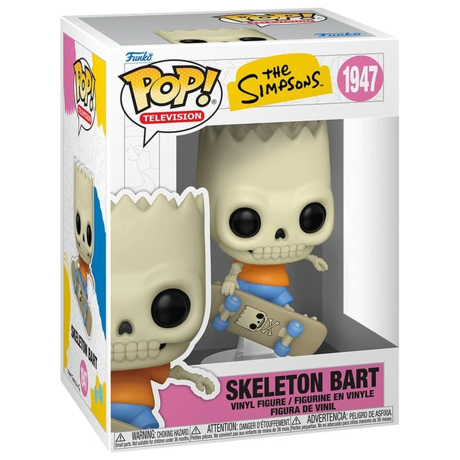 The Simpsons Funko POP! Animation Vinyl Figure Skeleton Bart 9 cm product photo