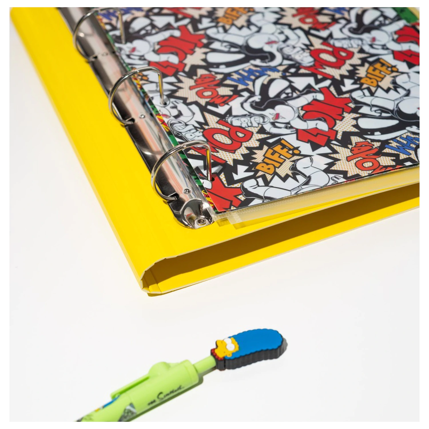The Simpsons 4 ring folder product photo