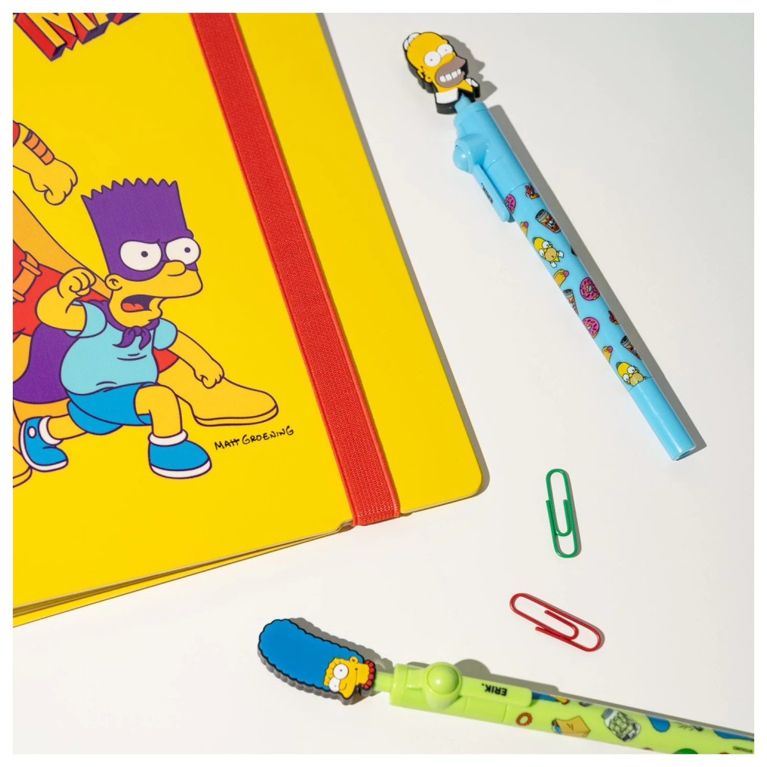 The Simpsons 4 ring folder product photo