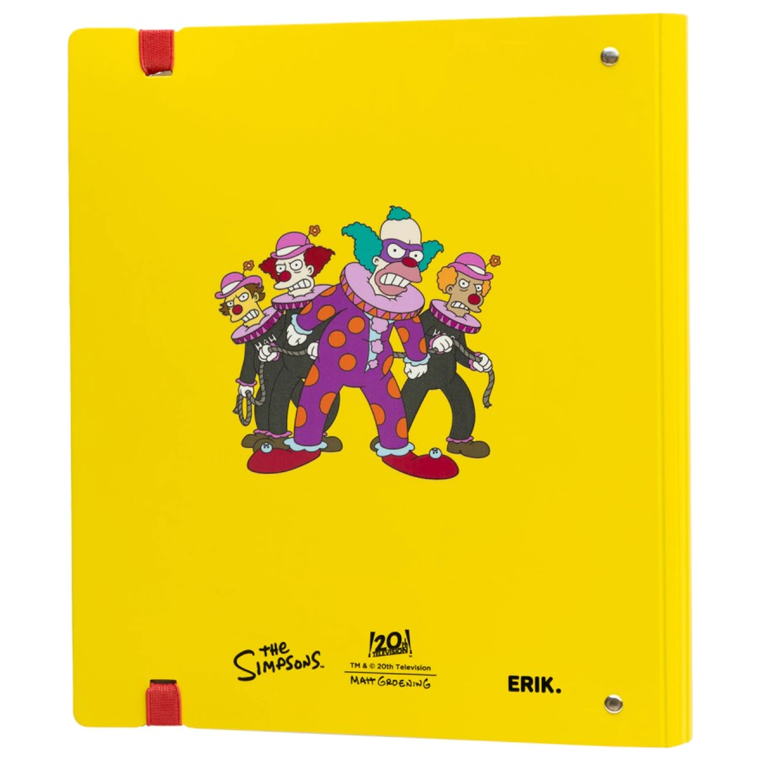 The Simpsons 4 ring folder product photo