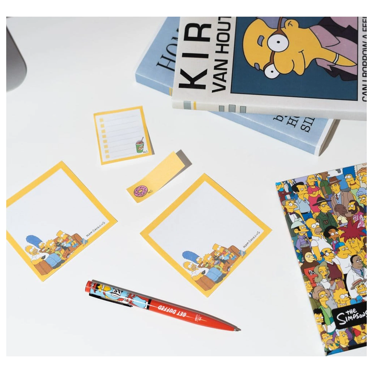 The Simpsons Weekly Planner with Sticky Notes 19 x 17 cm product photo
