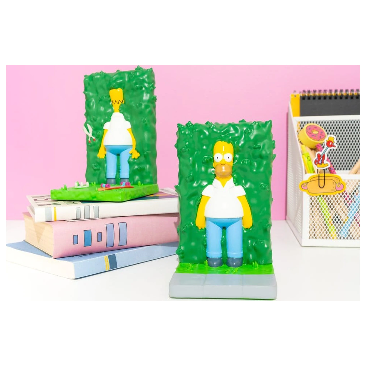 The Simpsons Bookends Homer Bush 17 cm  product photo