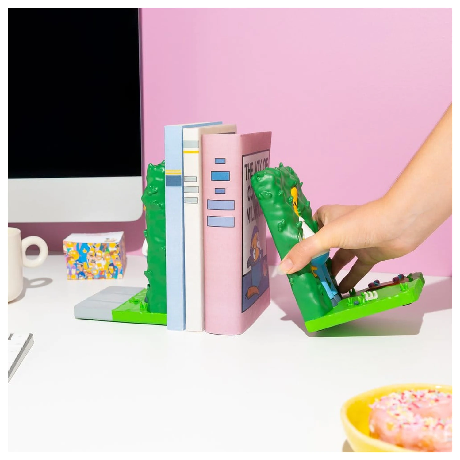 The Simpsons Bookends Homer Bush 17 cm  product photo