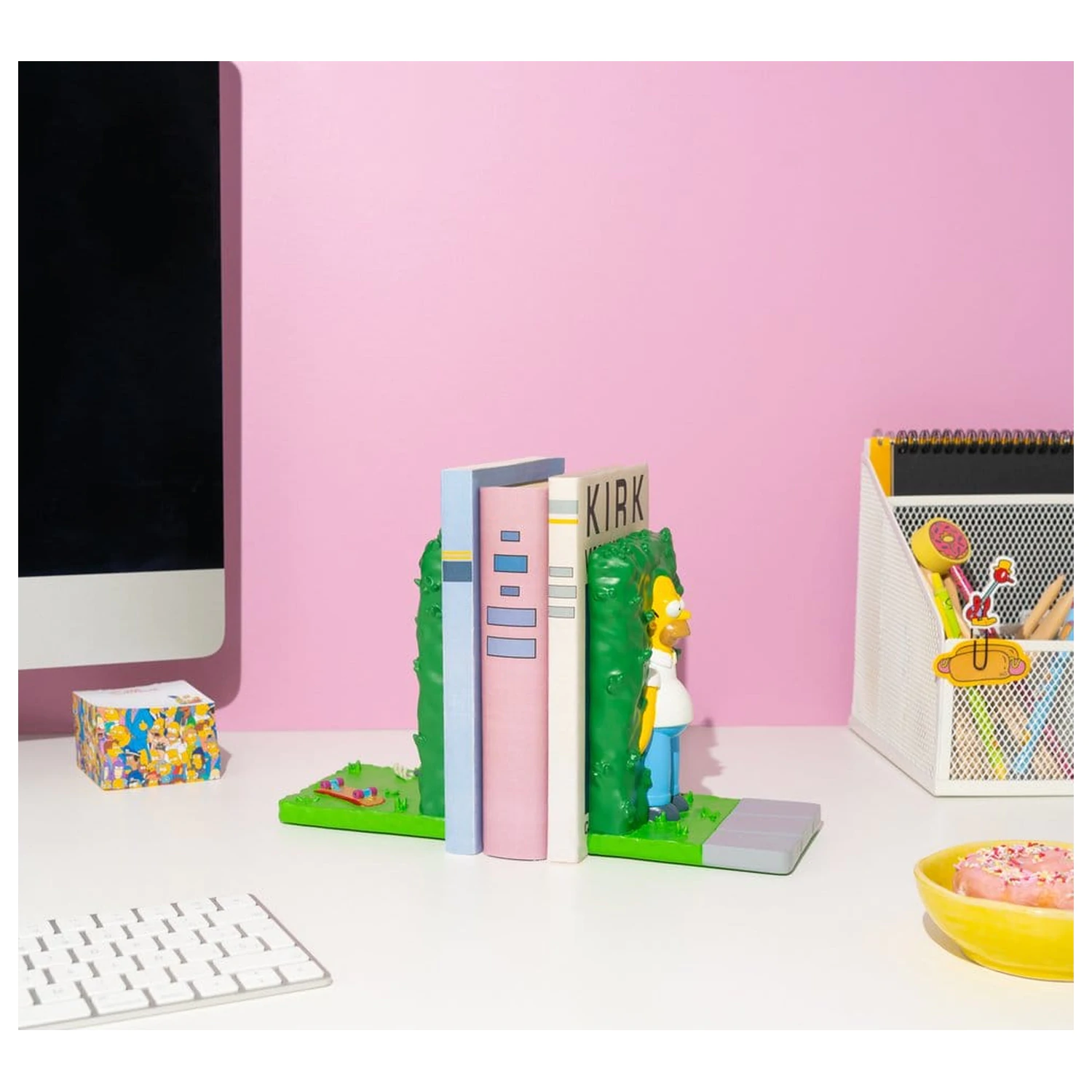 The Simpsons Bookends Homer Bush 17 cm  product photo