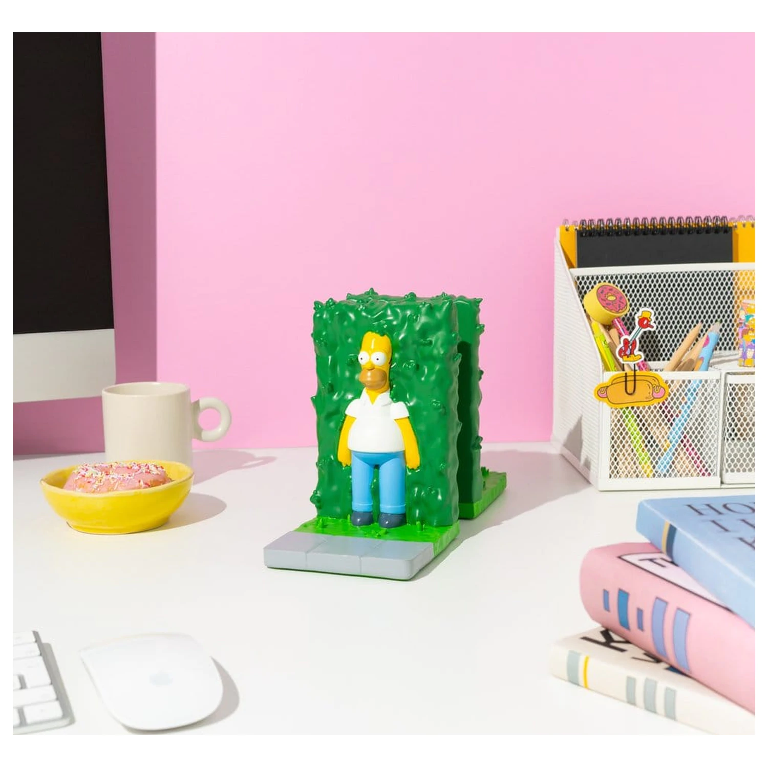The Simpsons Bookends Homer Bush 17 cm  product photo