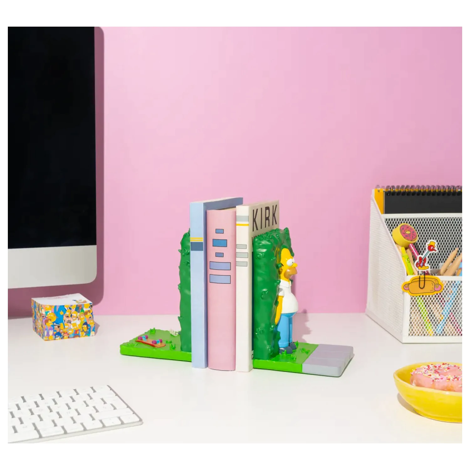 The Simpsons Bookends Homer Bush 17 cm  product photo