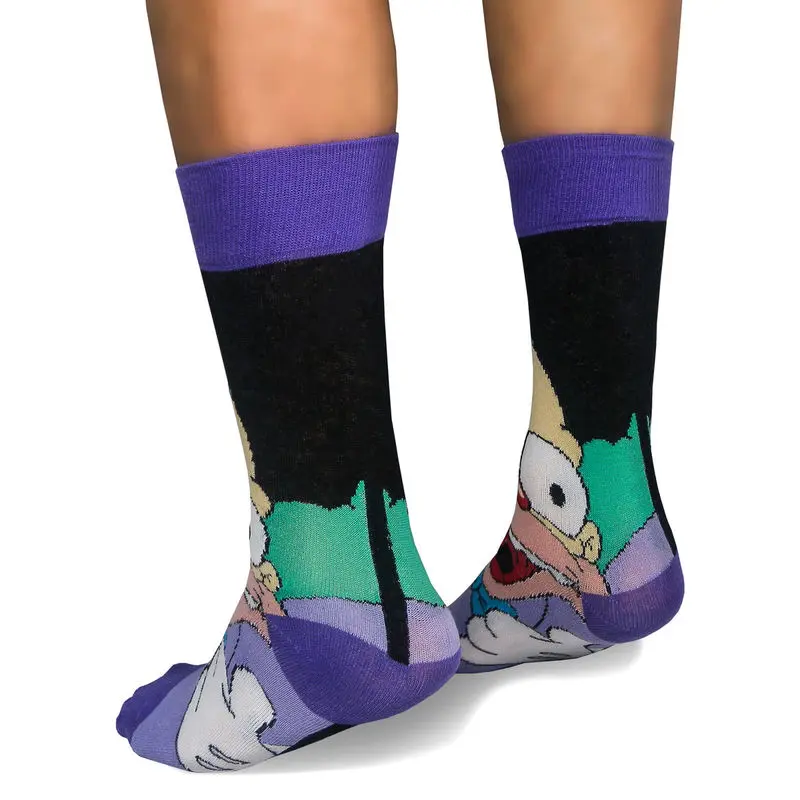 The Simpsons Krusty the Clown 2 pack assorted socks product photo