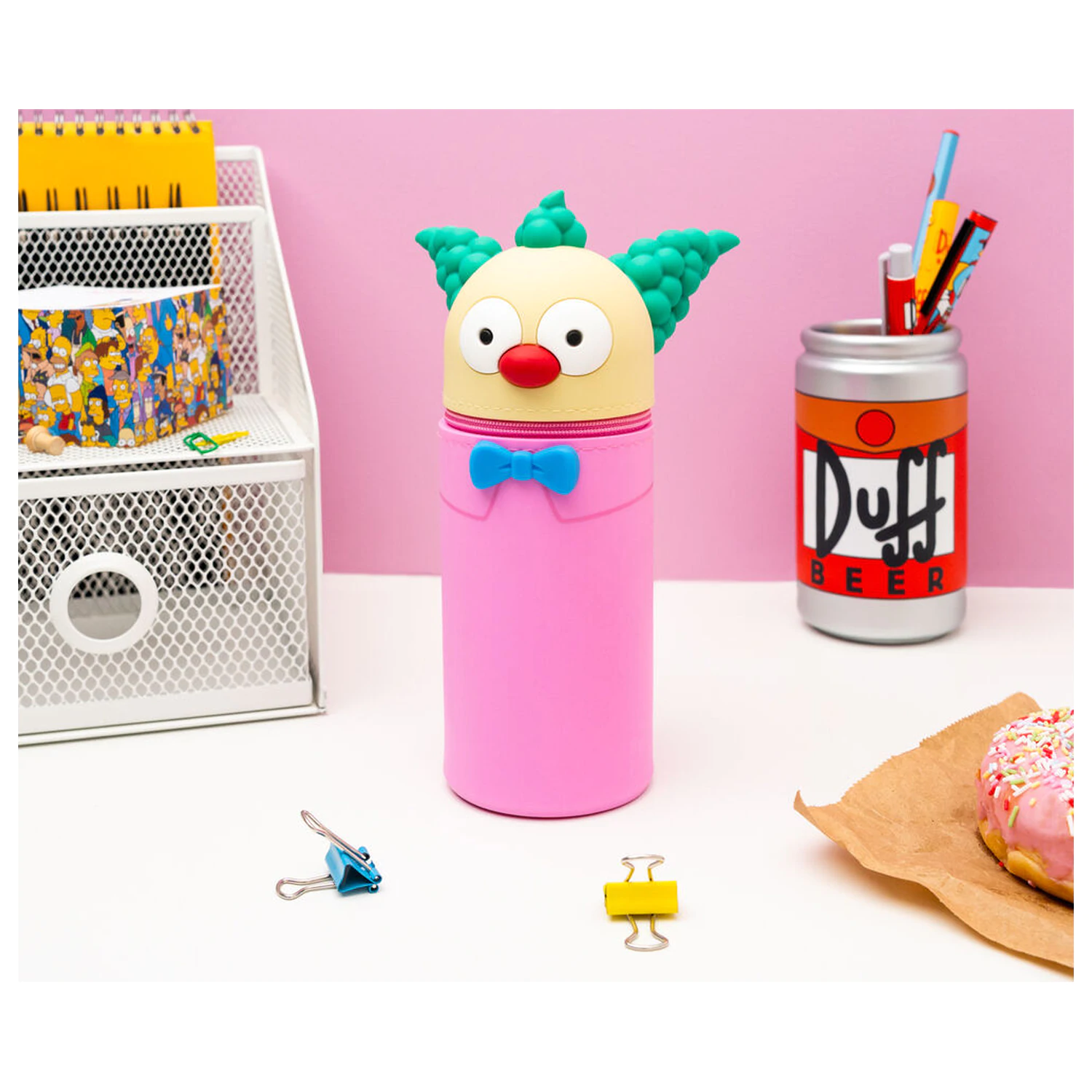 The Simpsons Krusty the Clown 3D pencil case product photo