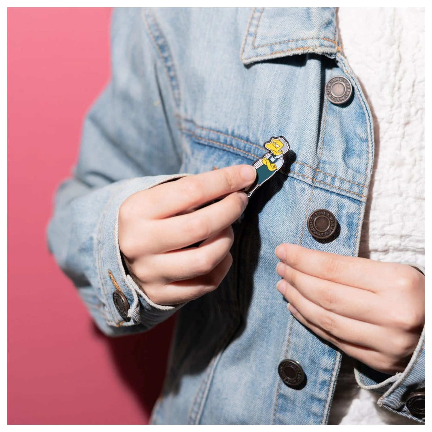 The Simpsons Pin Badges Set of 4 Moe's Tavern product photo