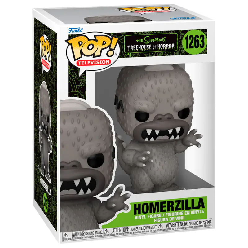 The Simpsons POP! Animation Vinyl Figure Homerzilla 9 cm termékfotó