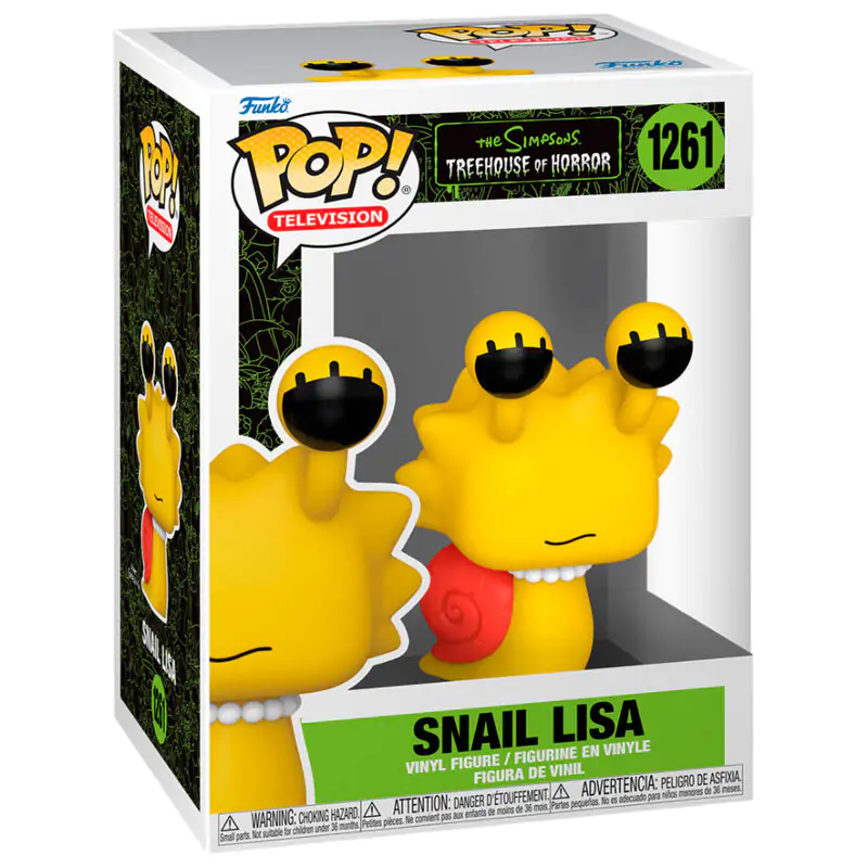 The Simpsons POP! Animation Vinyl Figure Snail Lisa 9 cm termékfotó