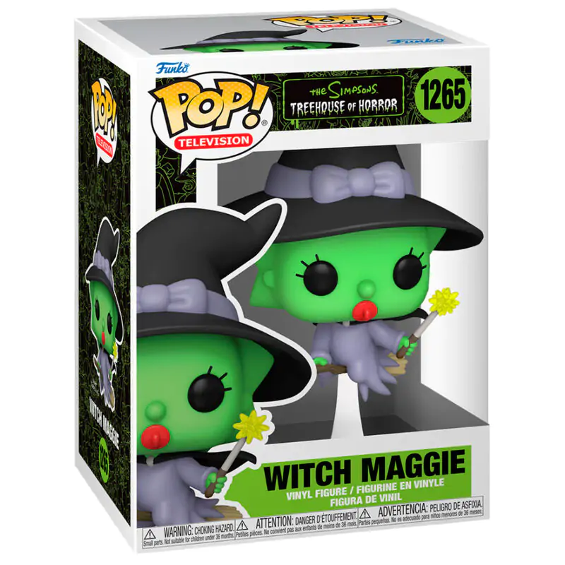 The Simpsons POP! Animation Vinyl Figure Witch Maggie 9 cm termékfotó