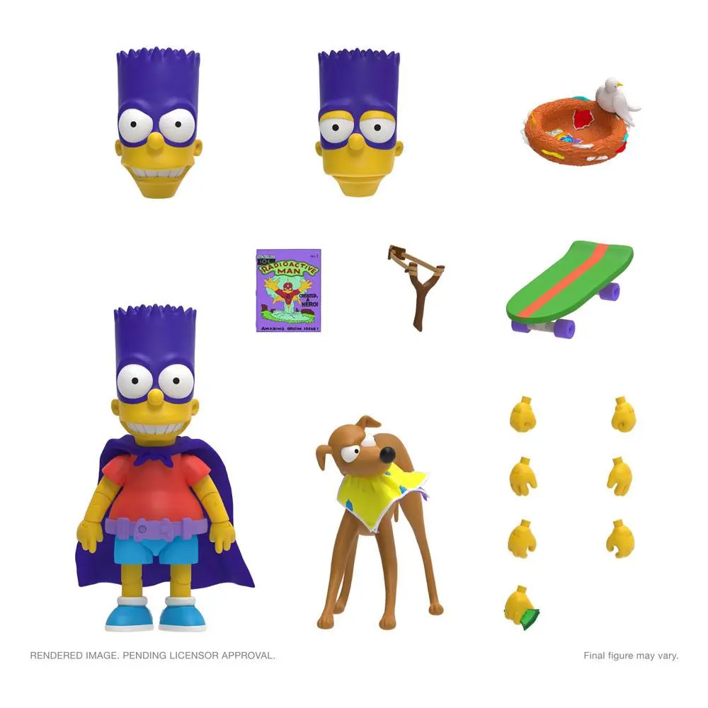 The Simpsons Ultimates Action Figure Bartman 18 cm termékfotó