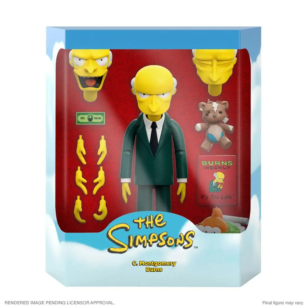 The Simpsons Ultimates Action Figure C. Montgomery Burns 18 cm product photo