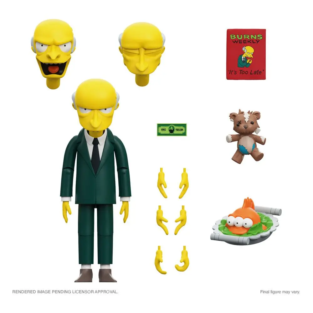 The Simpsons Ultimates Action Figure C. Montgomery Burns 18 cm product photo