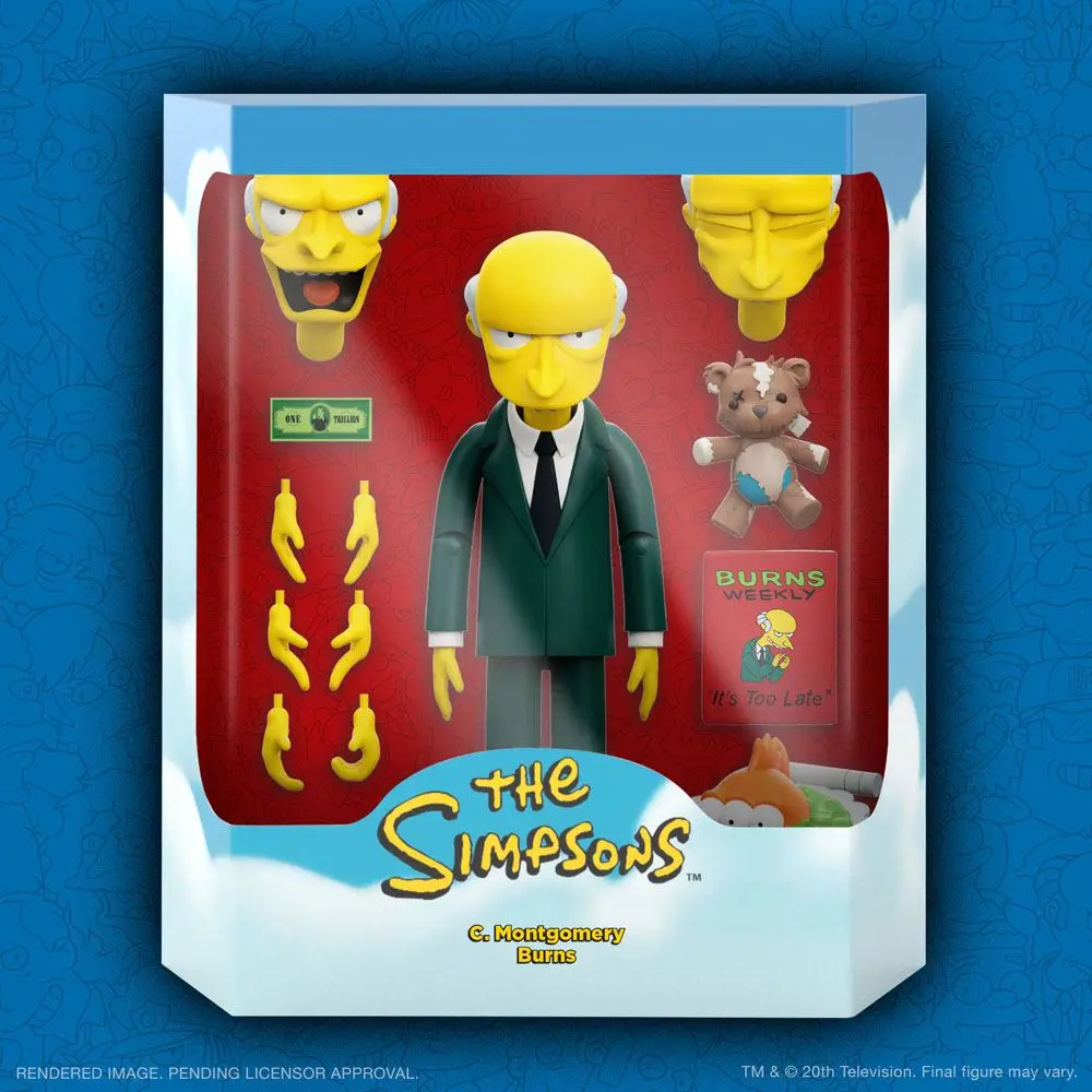 The Simpsons Ultimates Action Figure C. Montgomery Burns 18 cm product photo