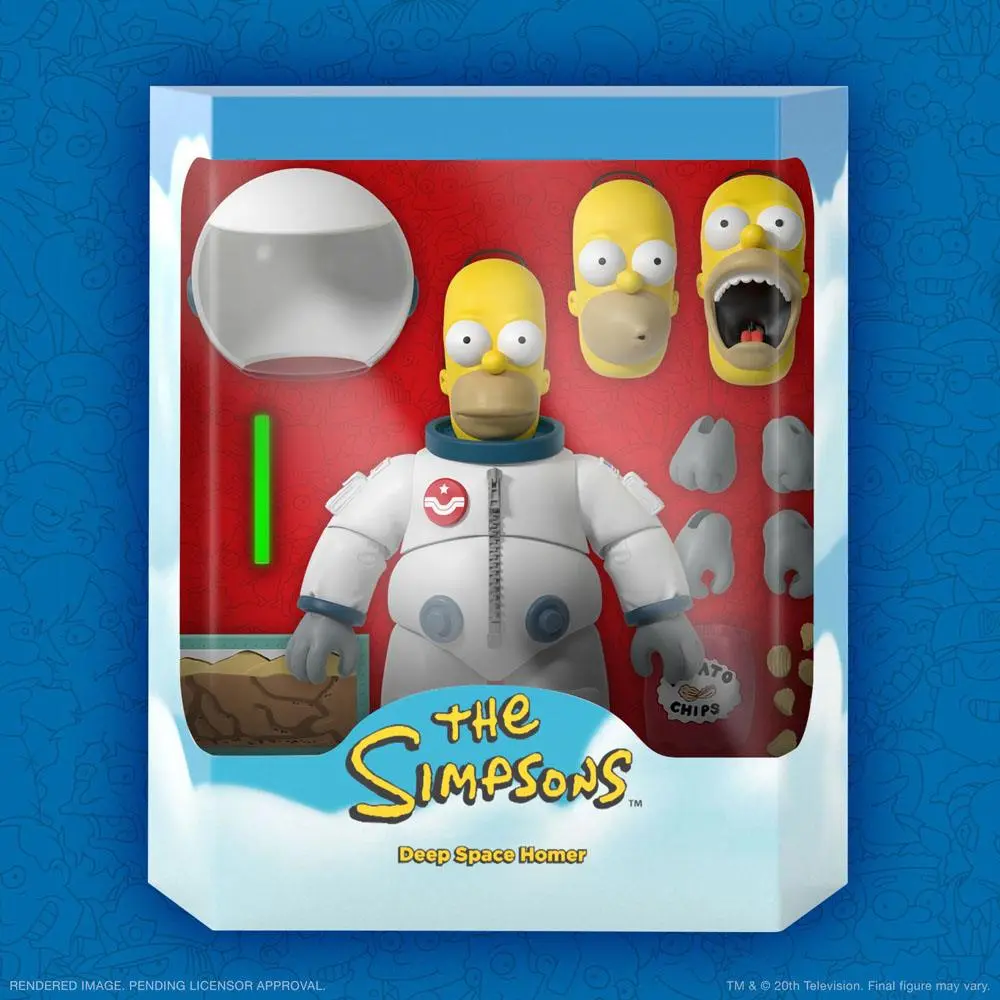 The Simpsons Ultimates Action Figure Deep Space Homer 18 cm product photo