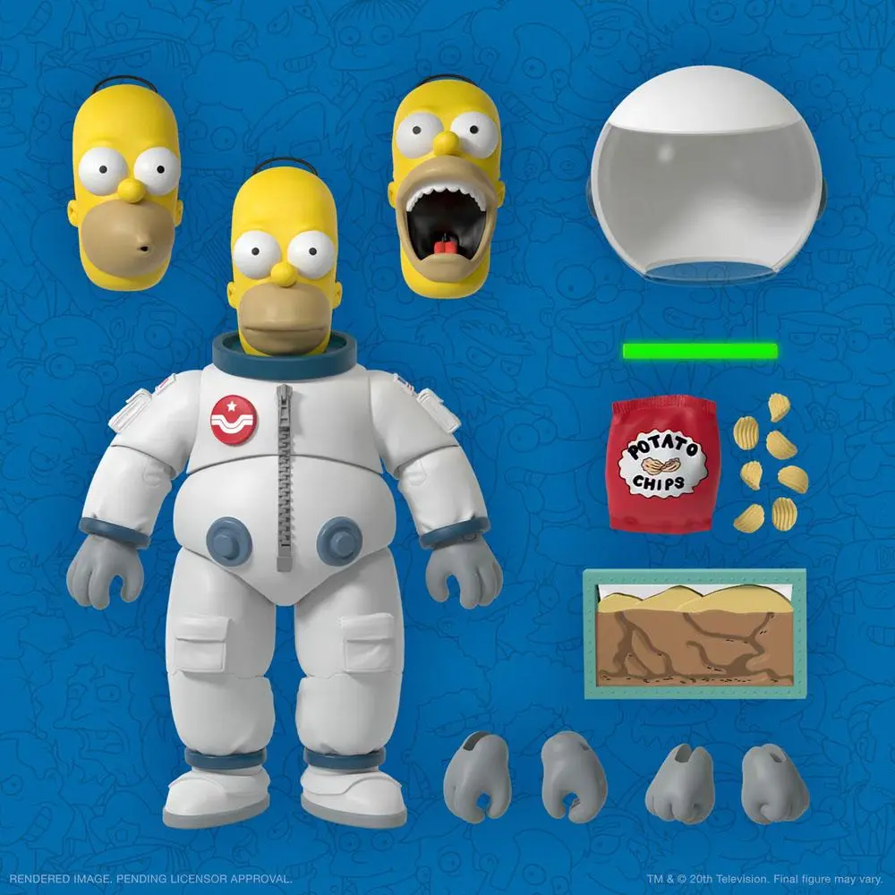 The Simpsons Ultimates Action Figure Deep Space Homer 18 cm product photo