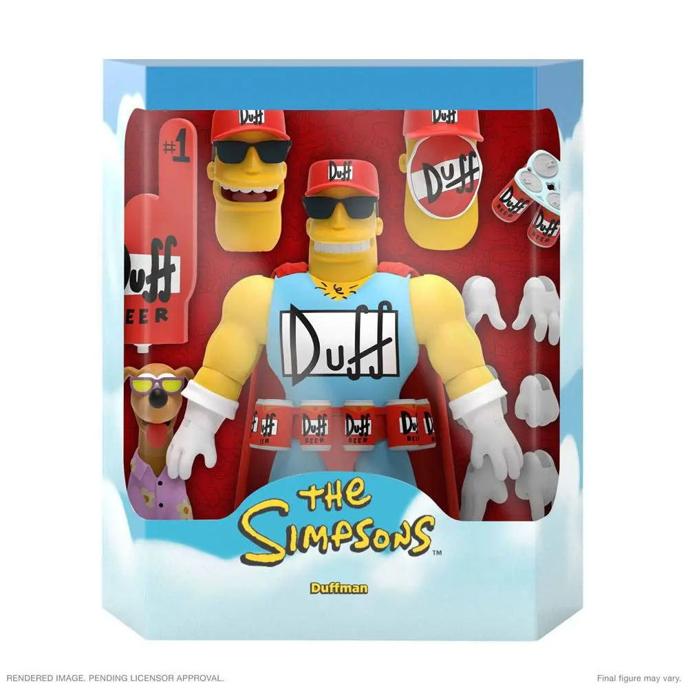 The Simpsons Ultimates Action Figure Duffman 18 cm product photo