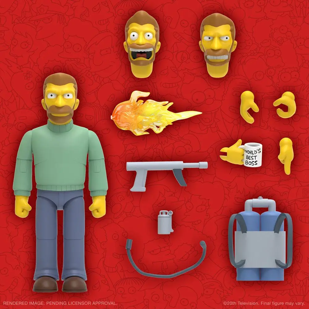 The Simpsons Ultimates Action Figure Hank Scorpio 18 cm termékfotó