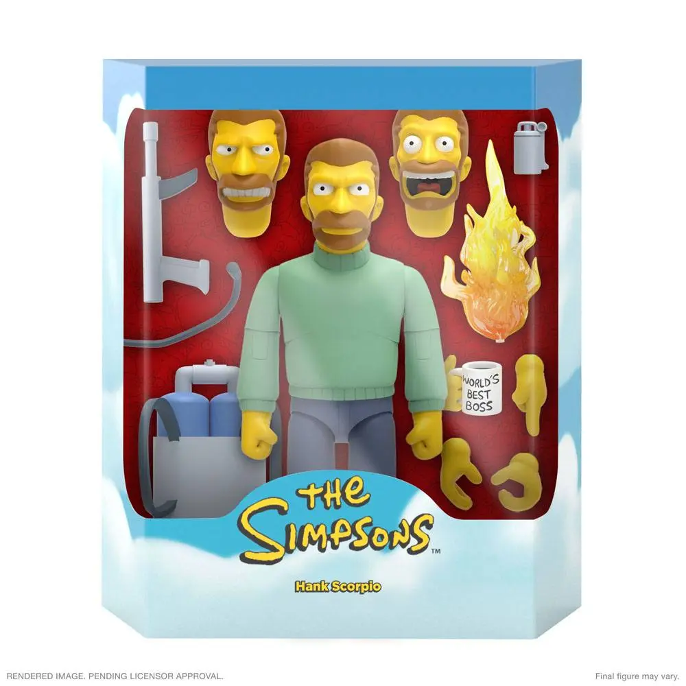 The Simpsons Ultimates Action Figure Hank Scorpio 18 cm termékfotó