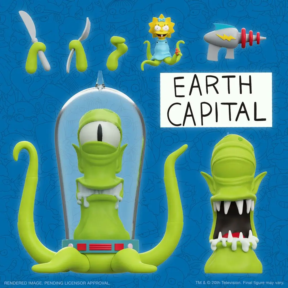 The Simpsons Ultimates Action Figure Kang 20 cm product photo