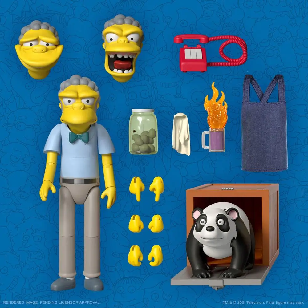 The Simpsons Ultimates Action Figure Moe 18 cm product photo
