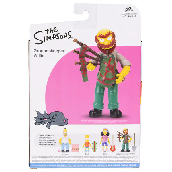 The Simpsons Willie Groundskeeper figure 13cm product photo