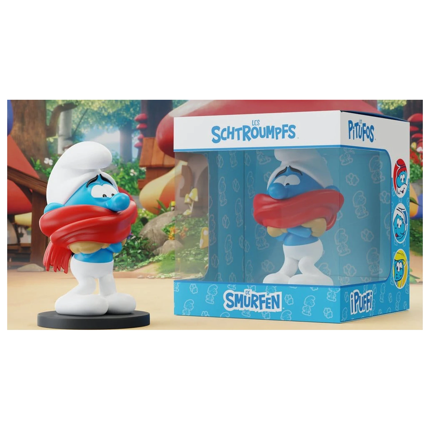 The Smurfs Statue Chilly Smurf 12 cm product photo