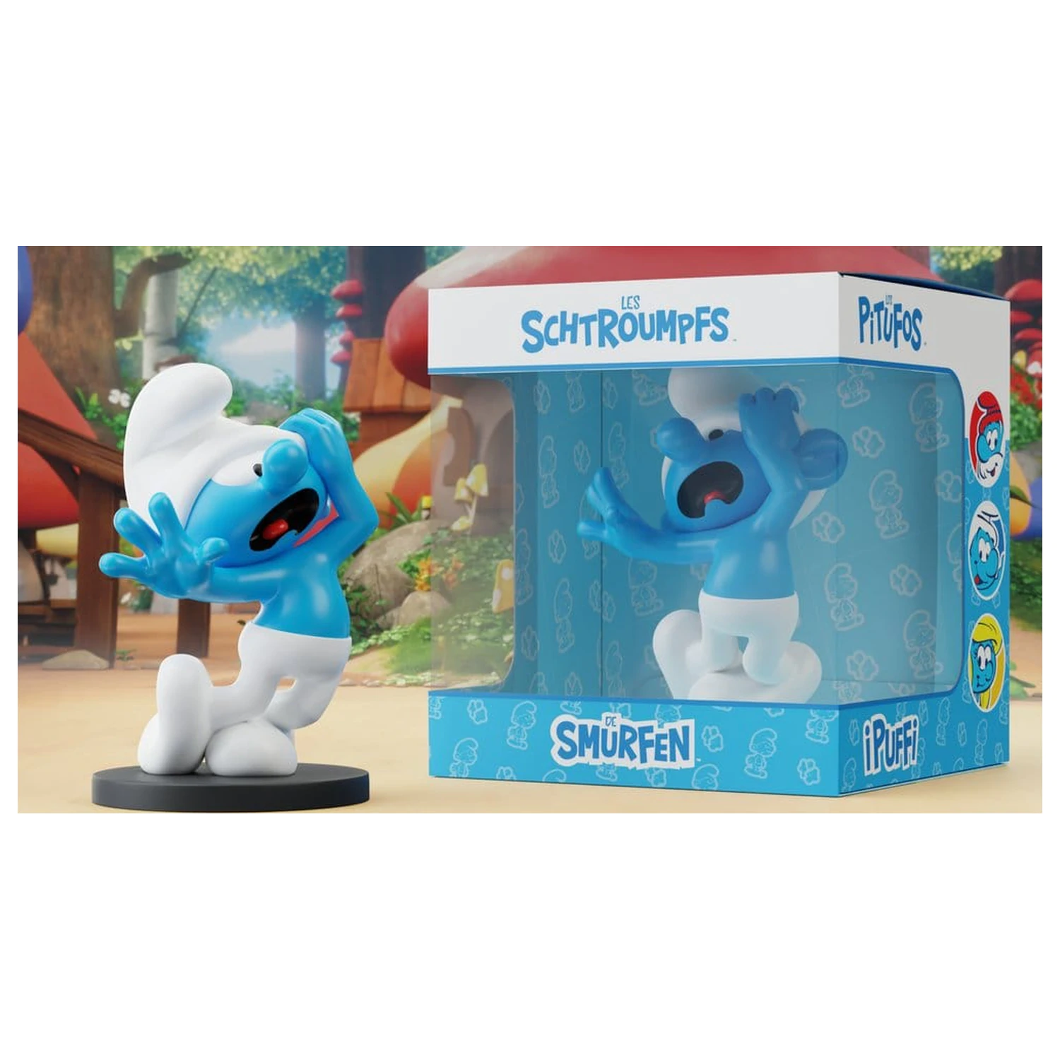 The Smurfs Statue Clumsy Smurf 12 cm product photo