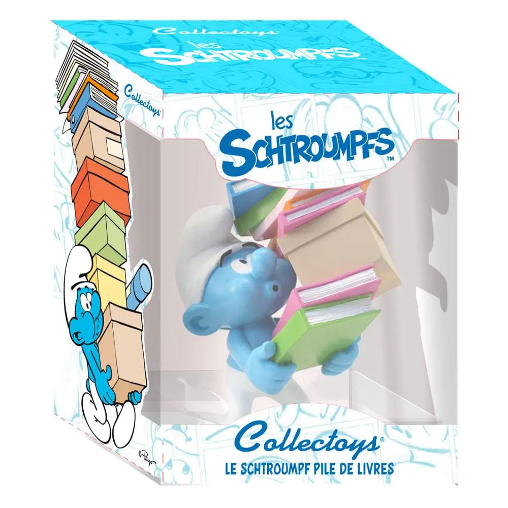 The Smurfs Collector Collection Statue Smurf Stack of Books 17 cm product photo