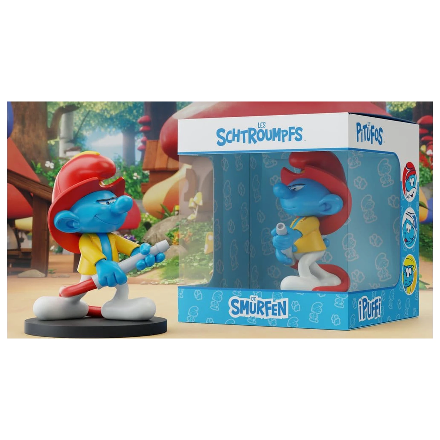 The Smurfs Statue Fireman Smurf 12 cm product photo