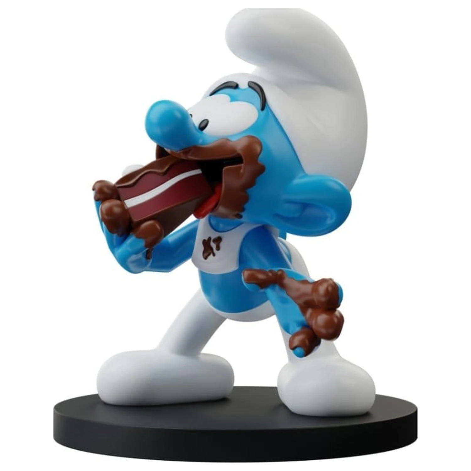 The Smurfs Statue Greedy Smurf 10 cm product photo