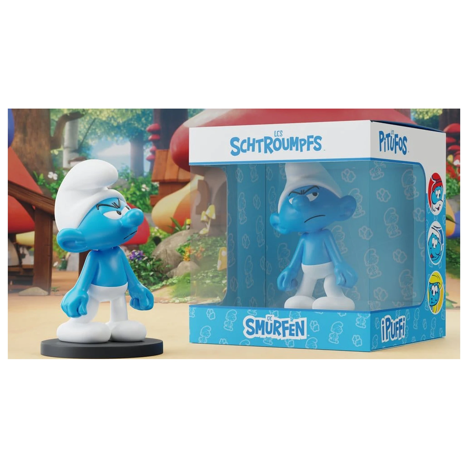The Smurfs Statue Grouchy Smurf 11 cm product photo