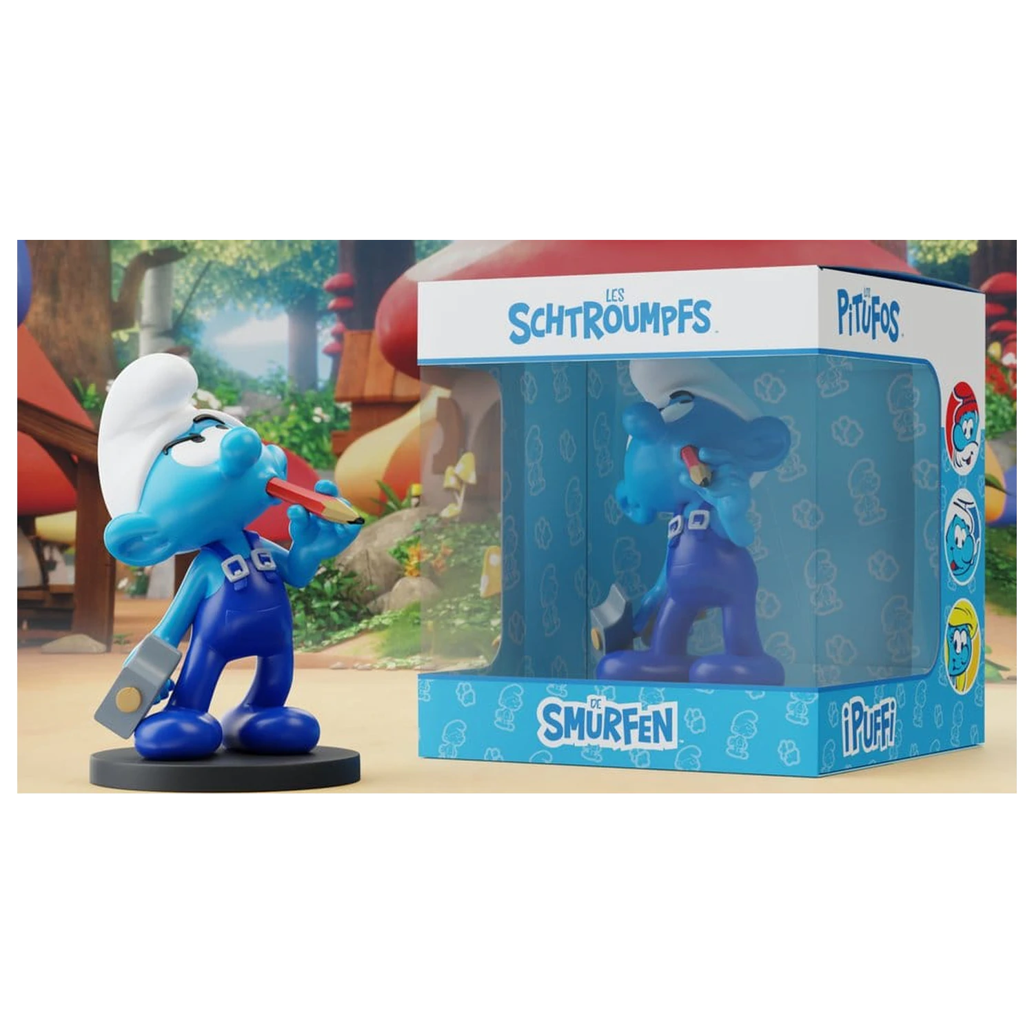 The Smurfs Statue Handy Smurf 11 cm product photo
