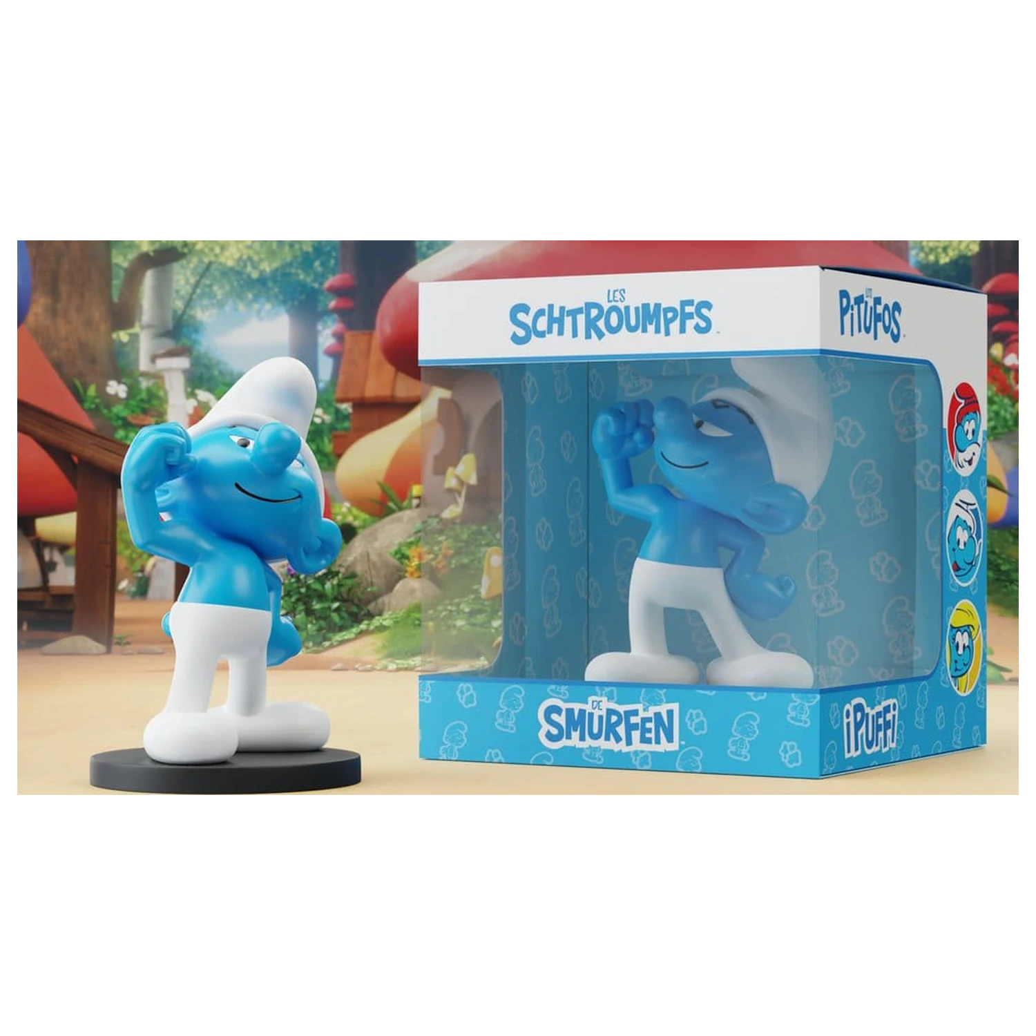 The Smurfs Statue Hefty Smurf 11 cm product photo