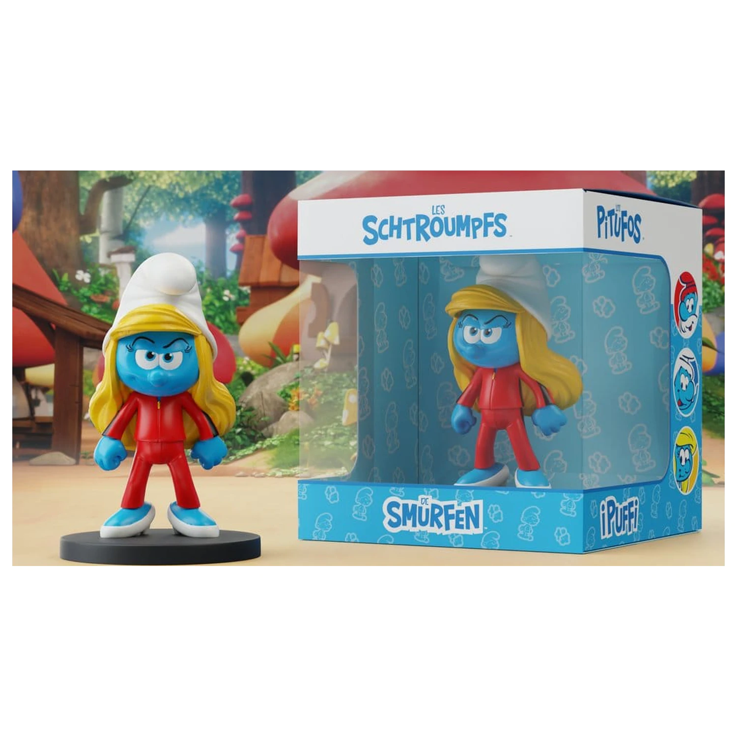 The Smurfs Statue Kung Fu Smurfette 12 cm product photo