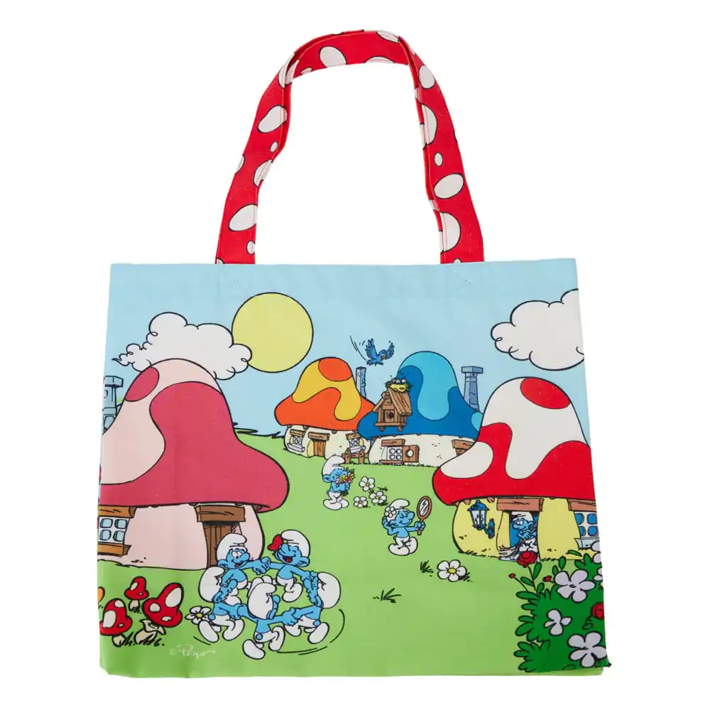 The Smurfs by Loungefly Canvas Tote Bag Village Life termékfotó