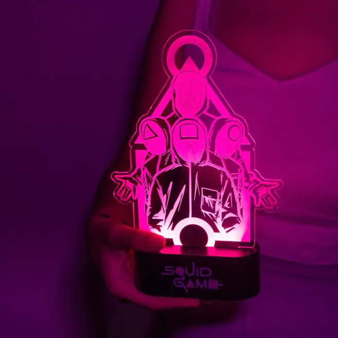 The Squid Game led lamp product photo