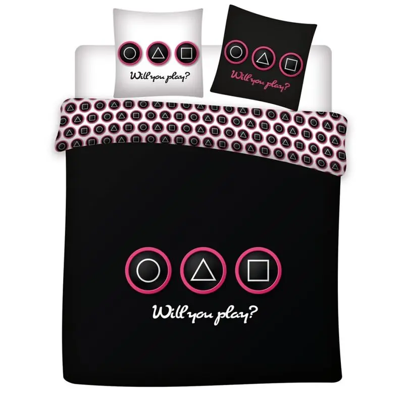 The Squid Game cotton duvet cover bed 135cm product photo