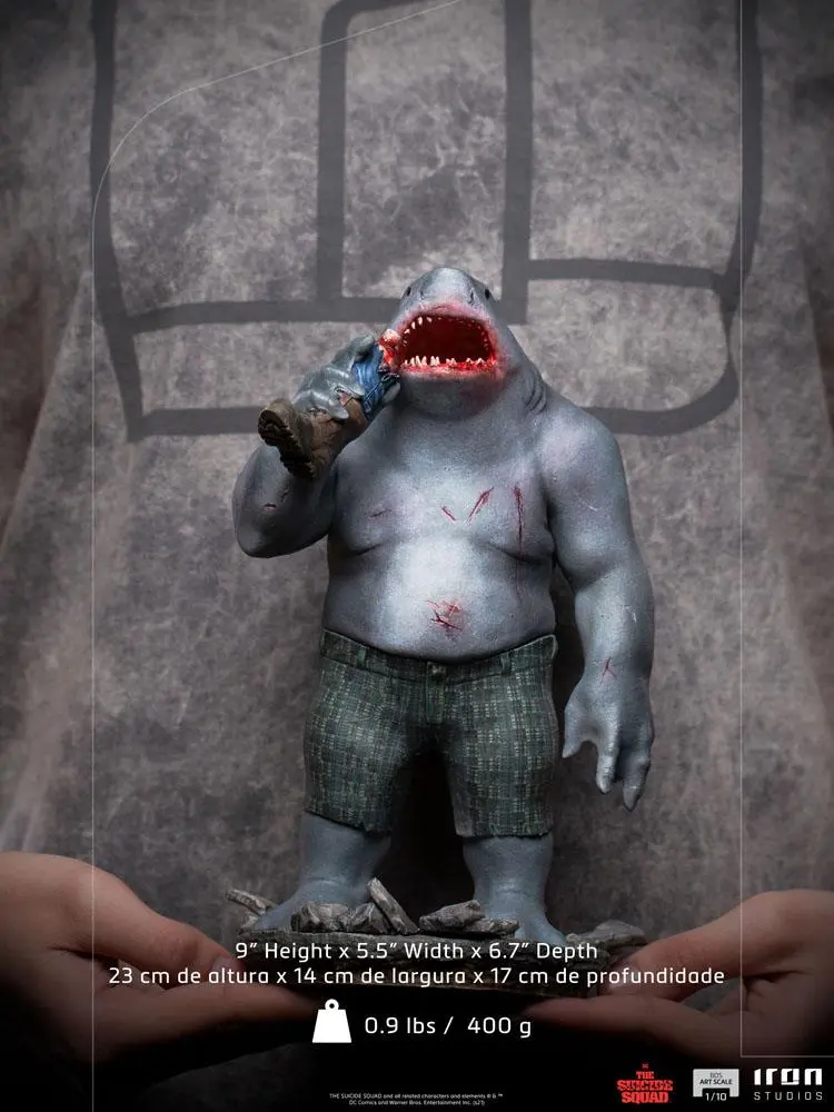 The Suicide Squad BDS Art Scale Statue 1/10 King Shark 23 cm product photo
