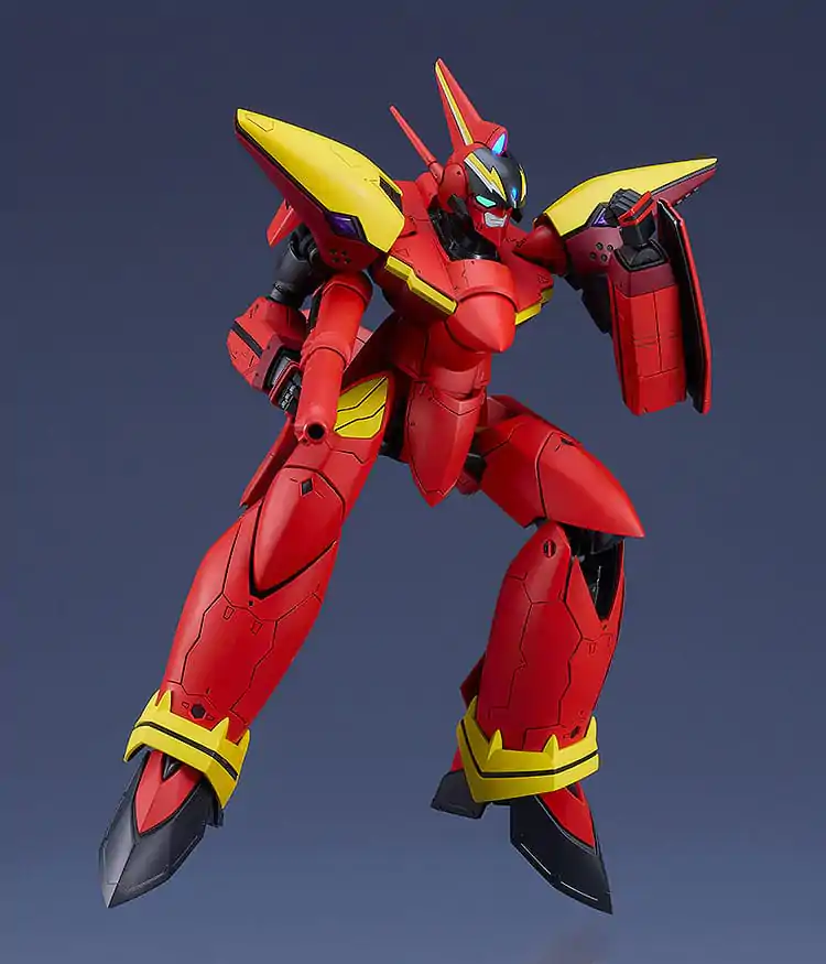 The Super Dimension Fortress Macross PLAMAX Plastic Model Kit 1/72 VF-19 Custom Fire Valkyrie (Basara Nekki Unit) 22 cm product photo