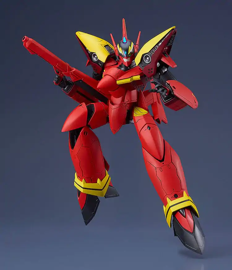 The Super Dimension Fortress Macross PLAMAX Plastic Model Kit 1/72 VF-19 Custom Fire Valkyrie (Basara Nekki Unit) 22 cm product photo