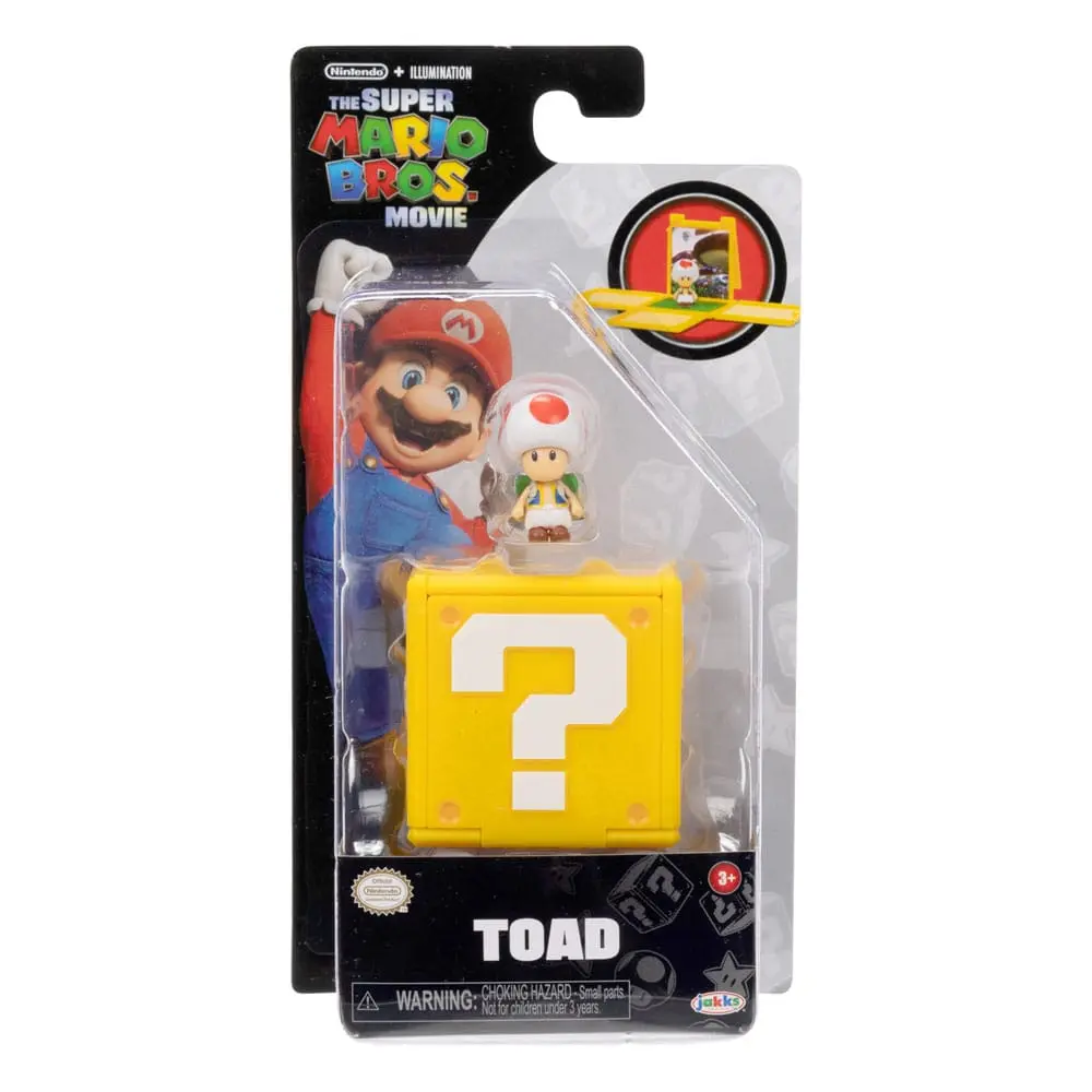 The Super Mario Bros. Movie Mini Figure Toad 3 cm product photo