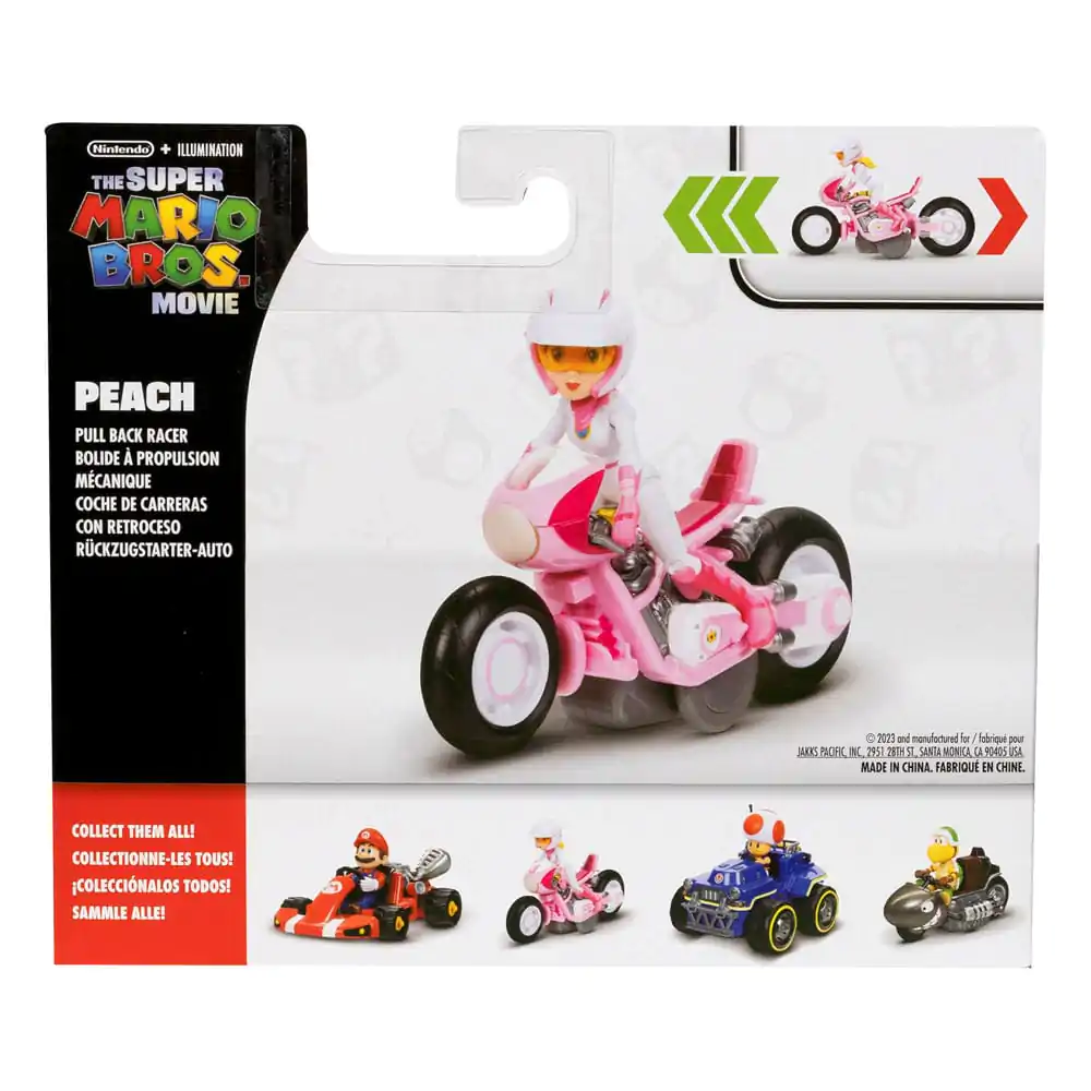 The Super Mario Bros. Movie Action Figure Peach with Racer 13 cm product photo