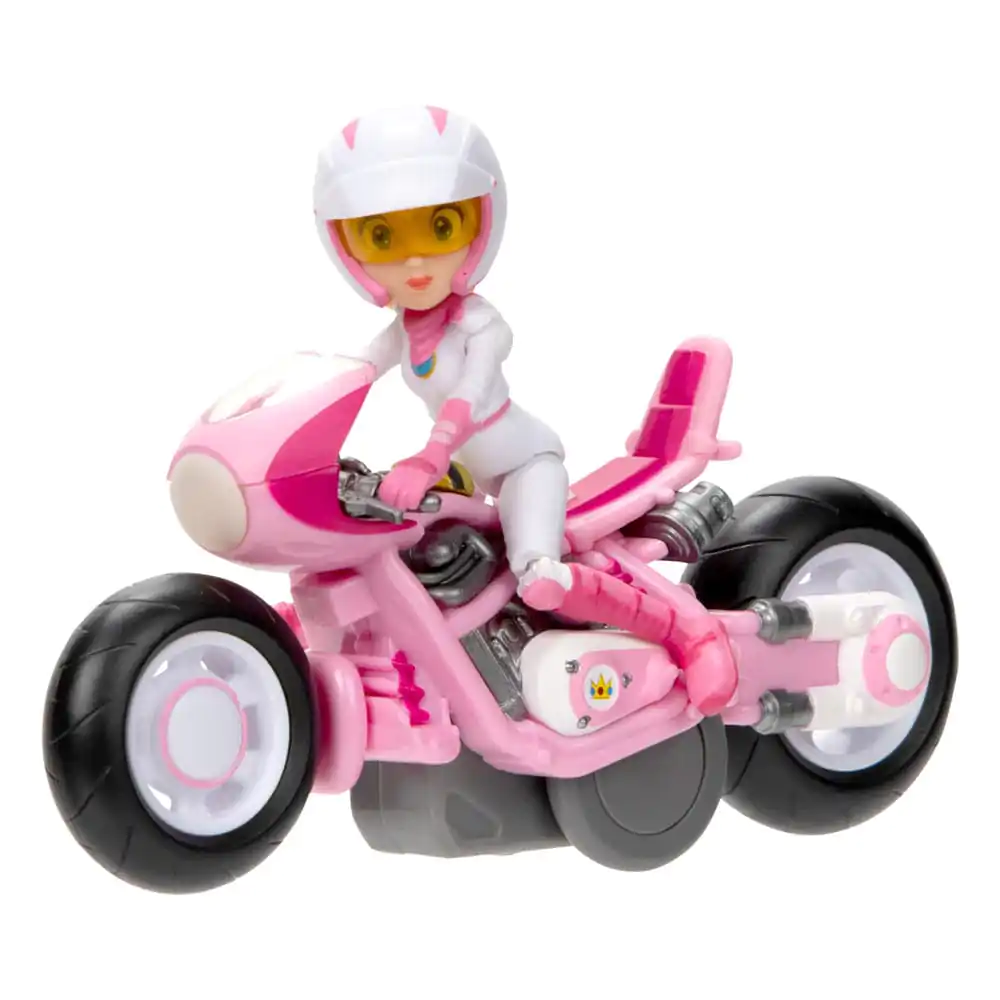 The Super Mario Bros. Movie Action Figure Peach with Racer 13 cm product photo