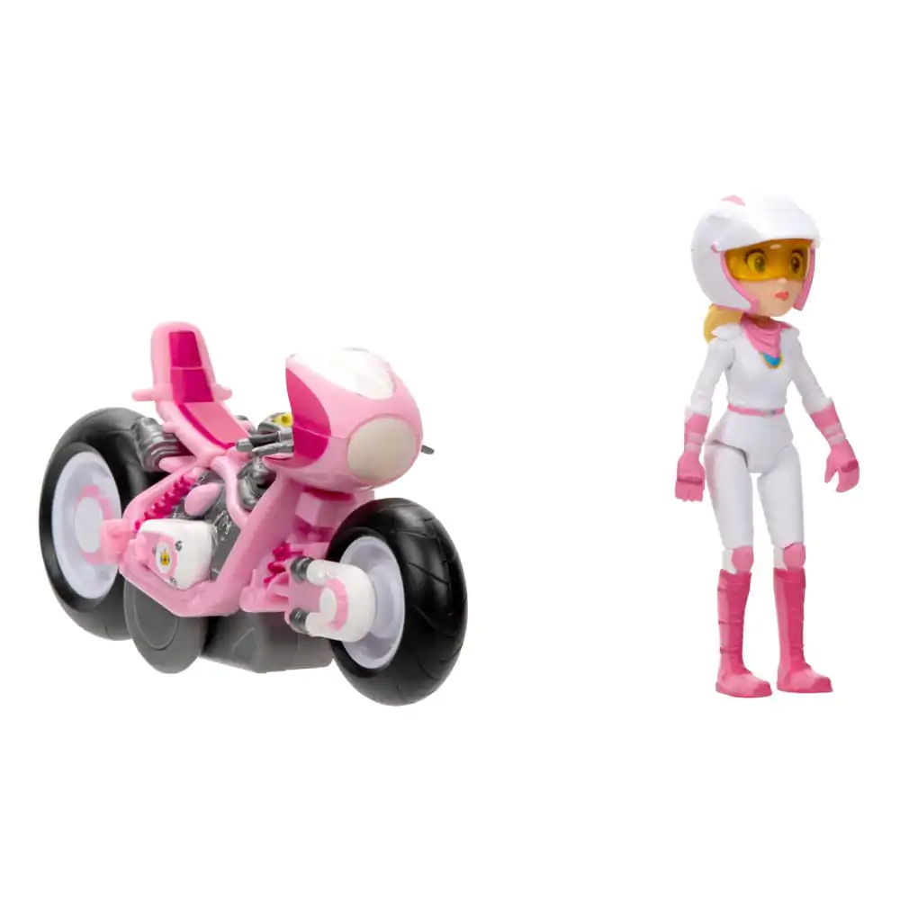 The Super Mario Bros. Movie Action Figure Peach with Racer 13 cm product photo